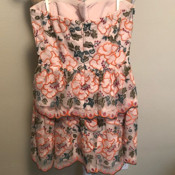 BCBGMaxazria floral cocktail dress - Picture 2 of 5